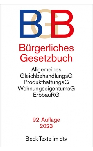 Bürgerliches Gesetzbuch