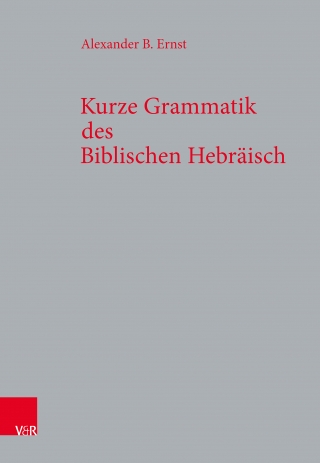 Kurze Grammatik des Biblischen Hebräisch